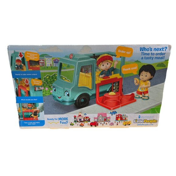 FisherPrice Toys New Little People Food Truck Push Along Musical
